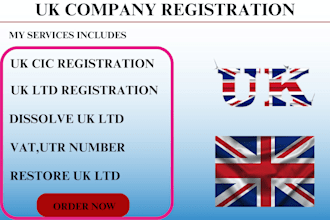 close, dissolve or strike off UK ltd company, deregister vat, restore uk company