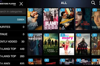rebrand iptv app with stalker middleware for smart tv, android, ios and web