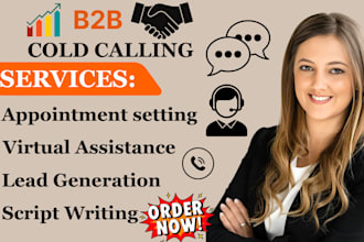 handle b2b cold calling and lead generation with expert appointment setting
