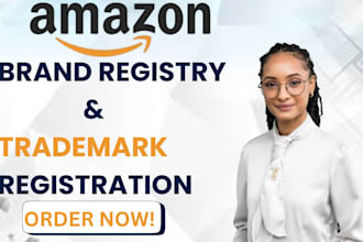 help you register your trademark and amazon brand registry trademark filing