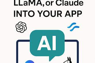 integrate chatgpt deepseek gemini llama or claude into application