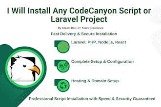install  PHP codecanyon script and bug fixes
