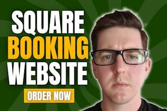 setup square booking website with acuity scheduling, calendly, square, or vagaro