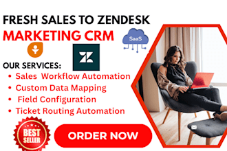 integrate freshsale to zendesk to enhance customer support in saas marketing crm