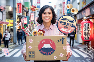 ship any japanese product from tokyo with free shipping