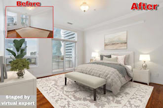 do realistic virtual home staging for faster property sales