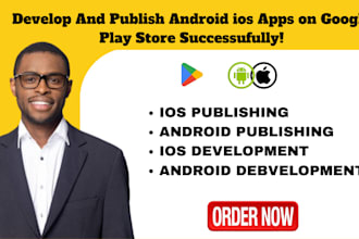 develop and publish android and ios apps with 20 testers