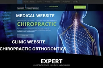 build squarespace chiropractor website chiropractic orthodontics clinic website