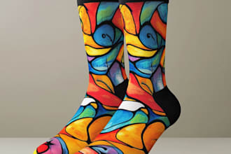 design custom unique socks designs or patterns