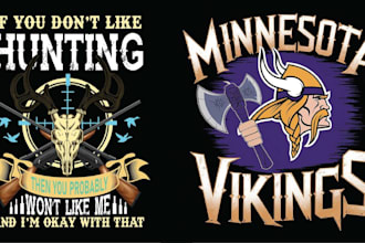 design custom t shirt deer viking axes logo