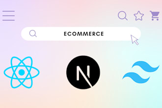 build a modern and custom ecommerce website using nextjs