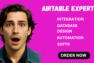 be your airtable expert custom databases automations softr web apps