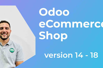 configure and develop a complete odoo ecommerce