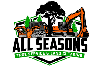 design a professional tree service logo
