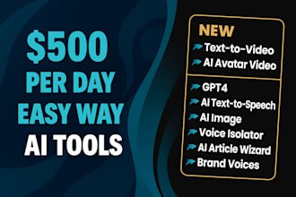 guaranteed passive income ai saas content generator website