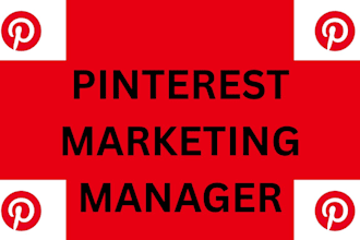 create pins and boards as a pinterest manager