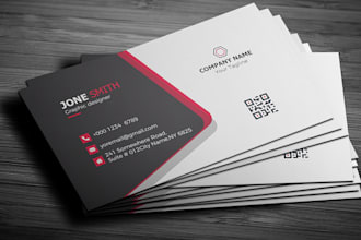 make a minimalist luxury business card design