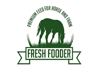 design environmentally friendly horse feed logo