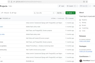 create a production ready docker setup for your web app