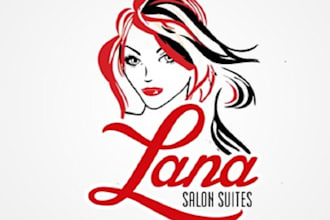 design awesome beauty salon suites logo