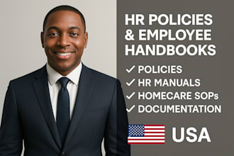 hr and policy writing ca and singapore sops, handbooks, homecare docs