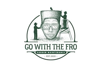design high quality garden maintenance farm logo