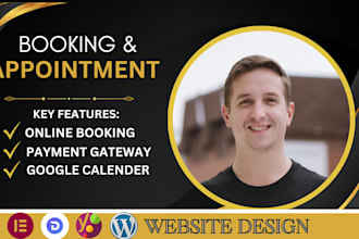 create a wordpress booking website set up acuity and square appointment website