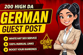 provide german dr 90 guest post backlinks germany link building service