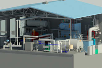 convert the point cloud into a mep 3d model