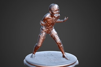 custom 3d articulated model,3d action figure, articulated action figure,sculpt3d