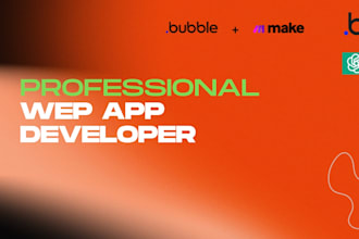 build bubble io mvp saas marketplace website make ai automate n8n api made com
