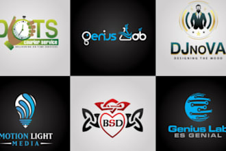 design a modern unique corporate logo and brand identity