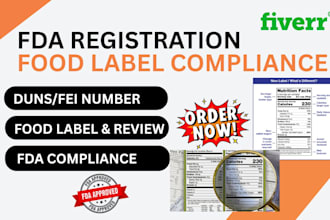 review your food label and supplement label for fda compliance