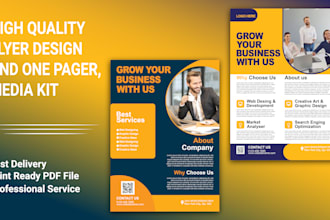 design professional corporate flyer