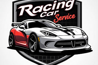 design high quality esport racing car logo for your business