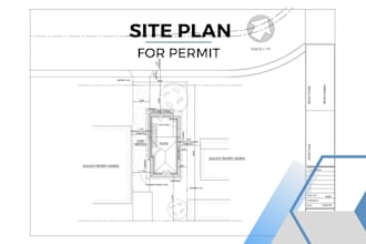 draw site plan for city permit