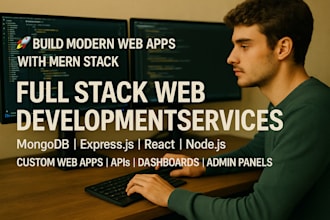 create modern full stack websites with react nodejs mongodb