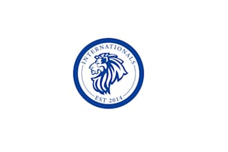 design international men golf league logo