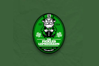 design irish home bar logo