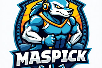 design high quality esport nautical mascot logo for your business