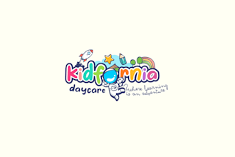 design childcare, education kids, and children logo with any business cards