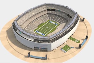 design 3dgolf course,interior,skp model,stadium render,golf house interior,revit