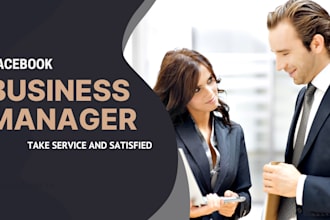 fix and provide facebook business manager with profile or immortal bm