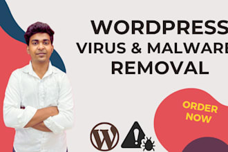 fix hacked wordpress site, remove virus,malware and secure your website