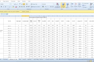 do fast data entry, web research, and convert PDF to excel or word