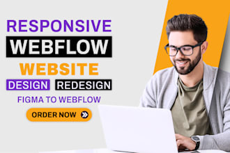 develop webflow website, figma to webflow, expert help