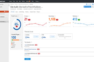 increase semrush authority score up to 60 ahrefs to 70 and moz da 50