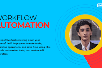 automate your business workflows using n8n, apis, or no code tools