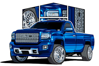 draw detailed car vector illustration or any vehicle in 24 hours