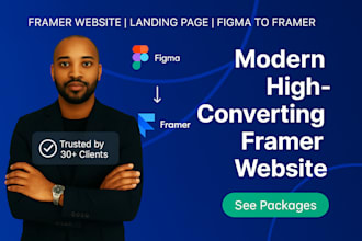 build a framer website or landing page that converts
